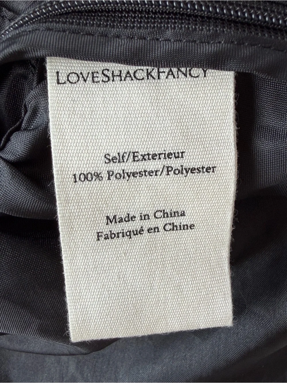 LOVESHACKFANCY Black Puff-Sleeve Peplum Top